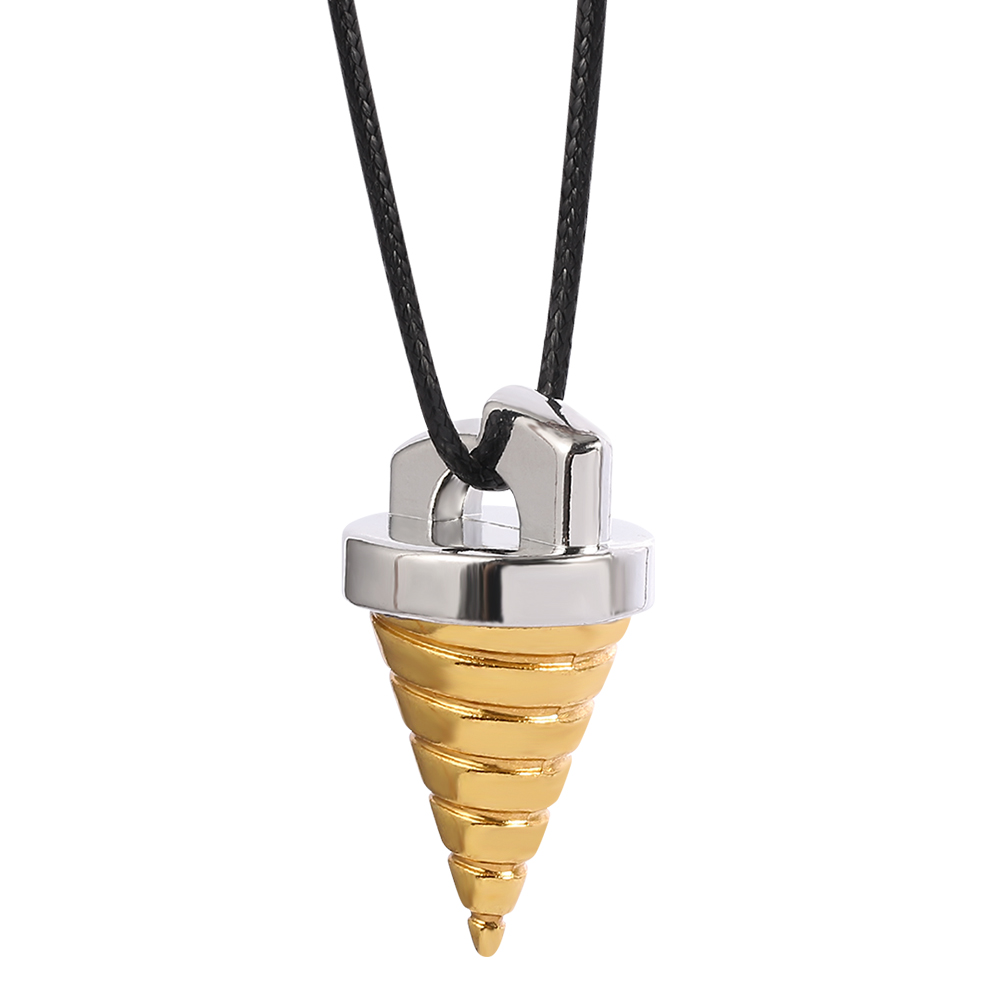 Anime Pendant Necklace - Fashion Anime Conical Spiral Pendant Cartoon
