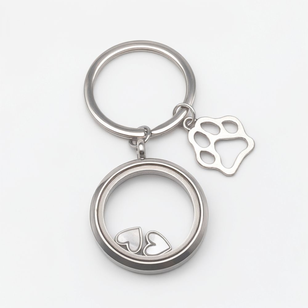 Stainless Steel Heart Keepsake - Heart Locket Necklace Photo ulasan dan harga