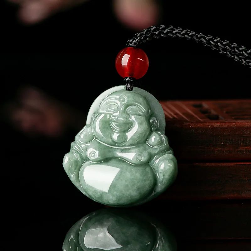 Green Burmese Jadeite Pendant  - Necklaces ulasan dan harga